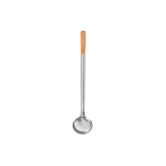 4Living Sauna Ladle Steel and Wood