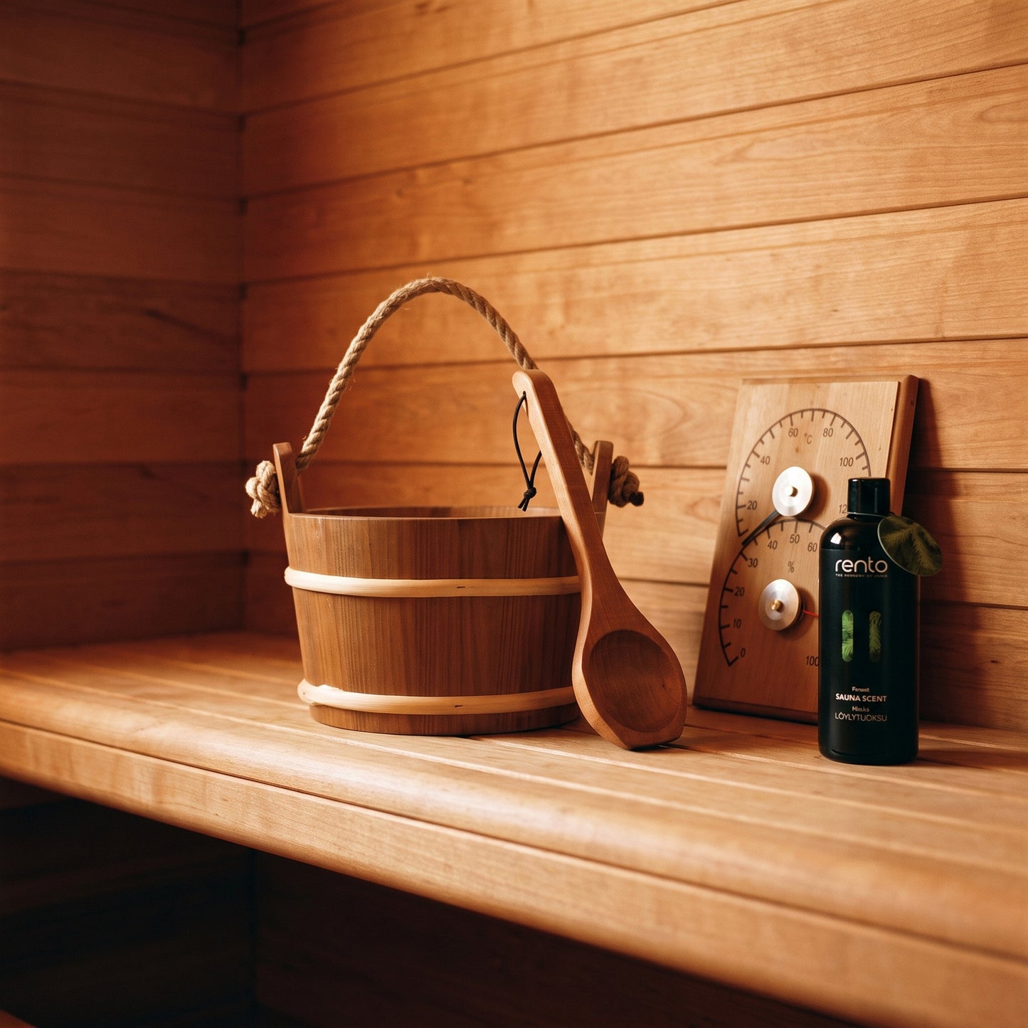 Alder Sauna Accessories Bundle