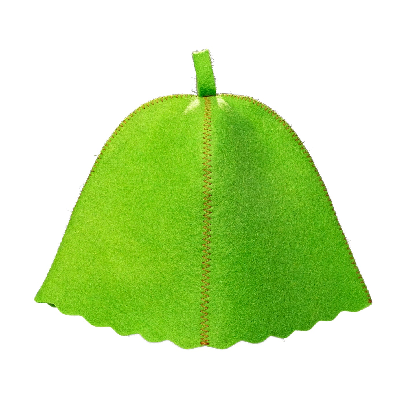 Traditional Green Sauna Hat (100% Wool)