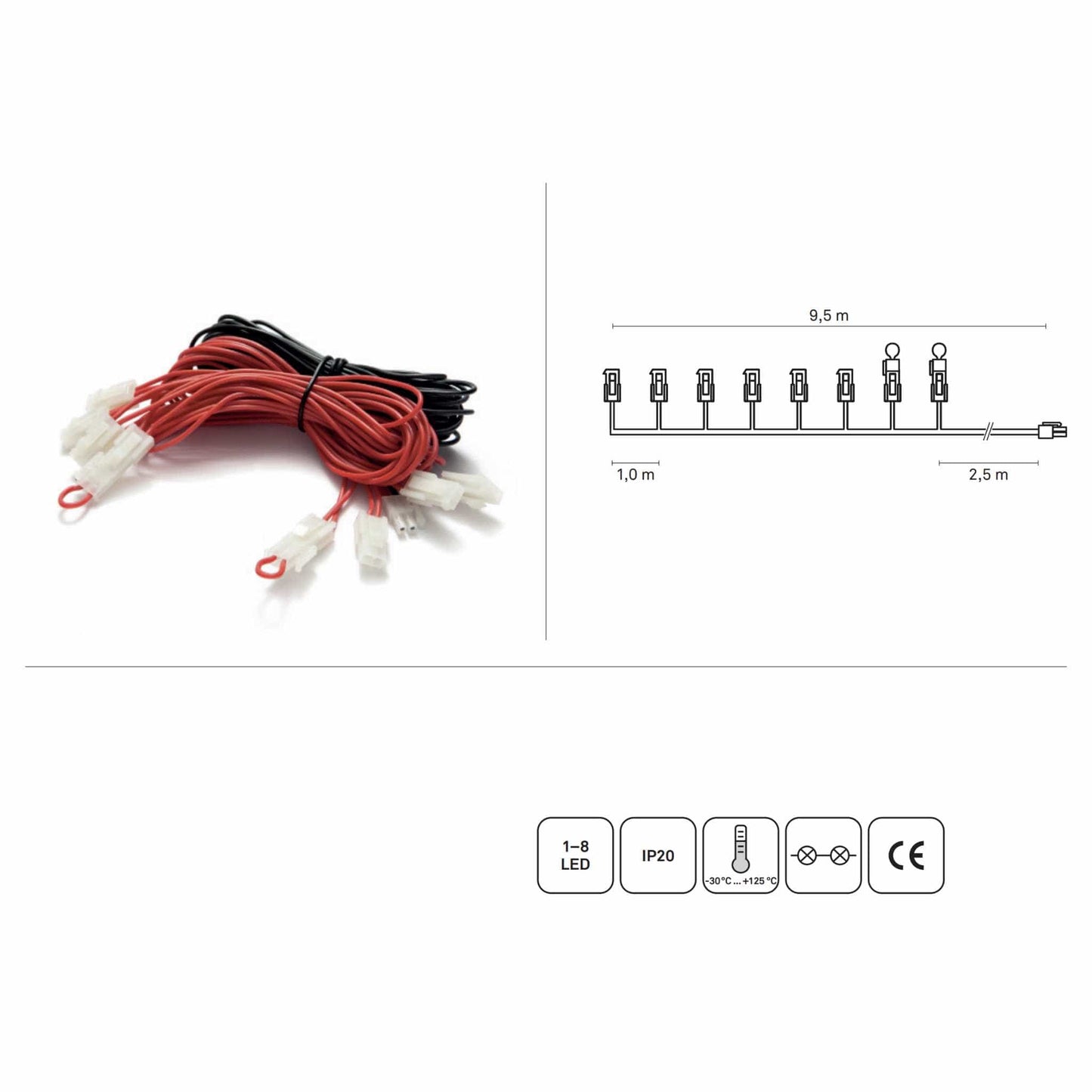 Sauna Lighting SAAS Highline Wire