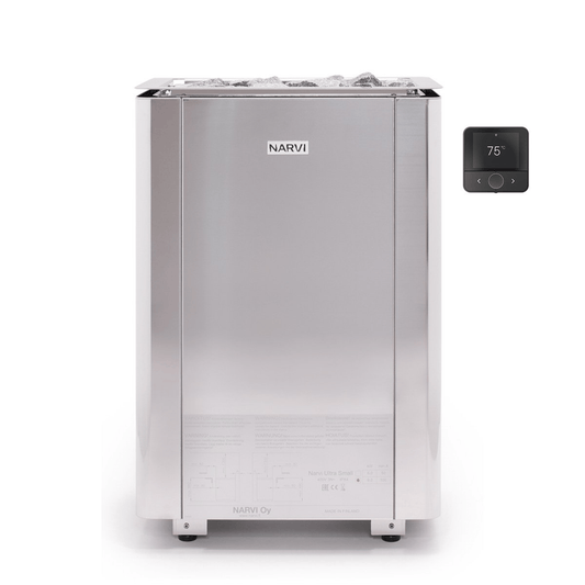Narvi Ultra Small Commercial Electric Sauna Heater (Wi-Fi Controlled)
