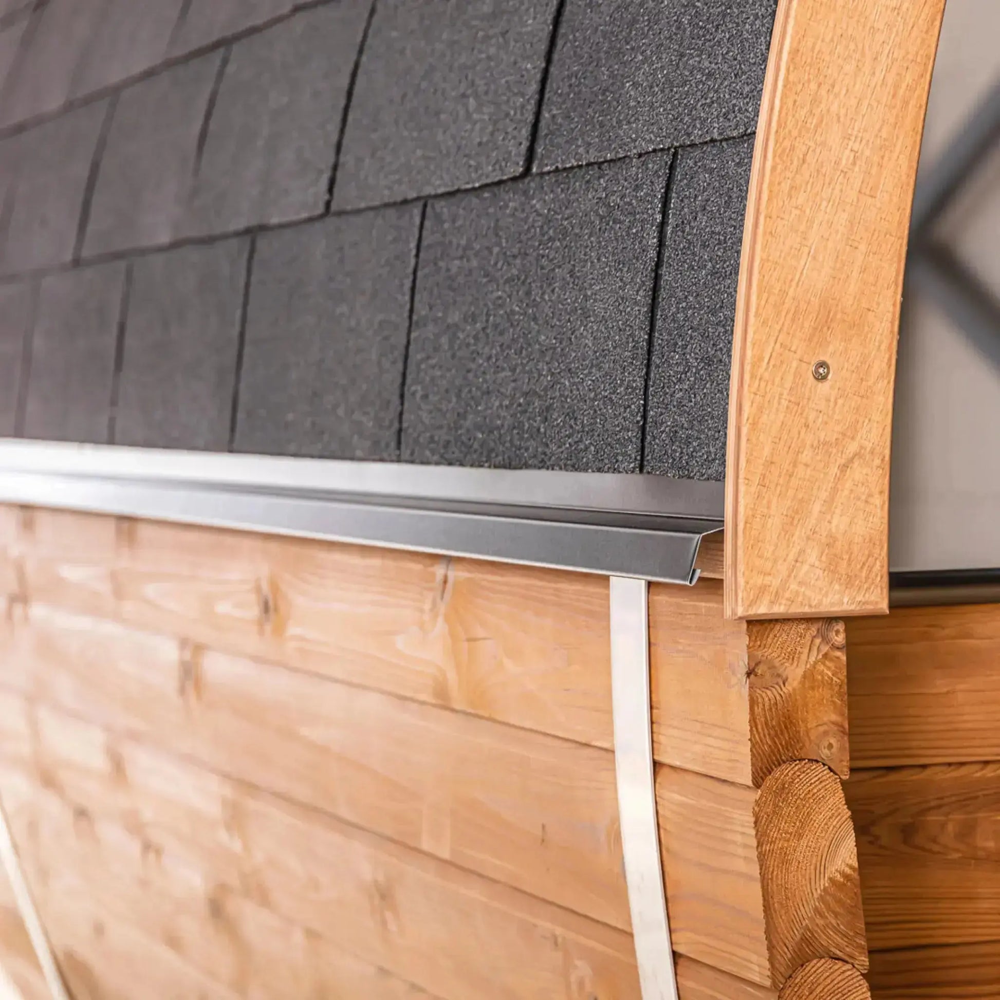 Thermo Wood Barrel Sauna - Regular (L: 223 & ø: 225 cm) Barrel Sauna | Finnmark Sauna