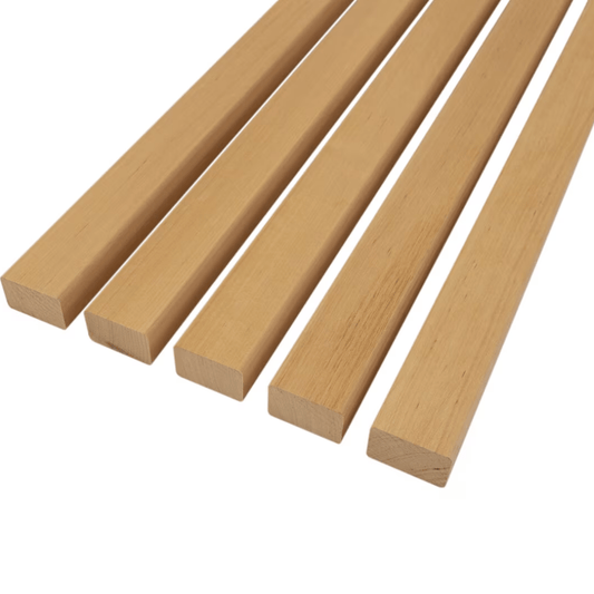 Alder Sauna Wood Bench Boards 28x42mm (Pack of 8)