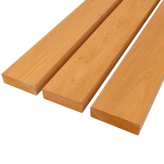 Alder Sauna Wood Bench Boards 65mm (Pack of 4)