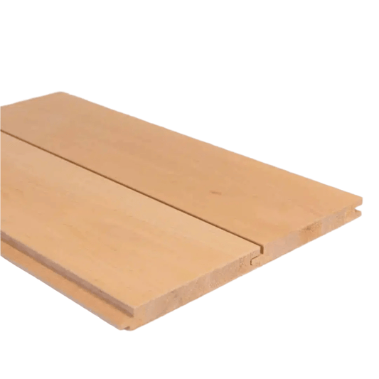 Alder Sauna Wood Cladding STS3 140mm (Pack of 6) by Finnmark Sauna Sauna Timber | Finnmark Sauna