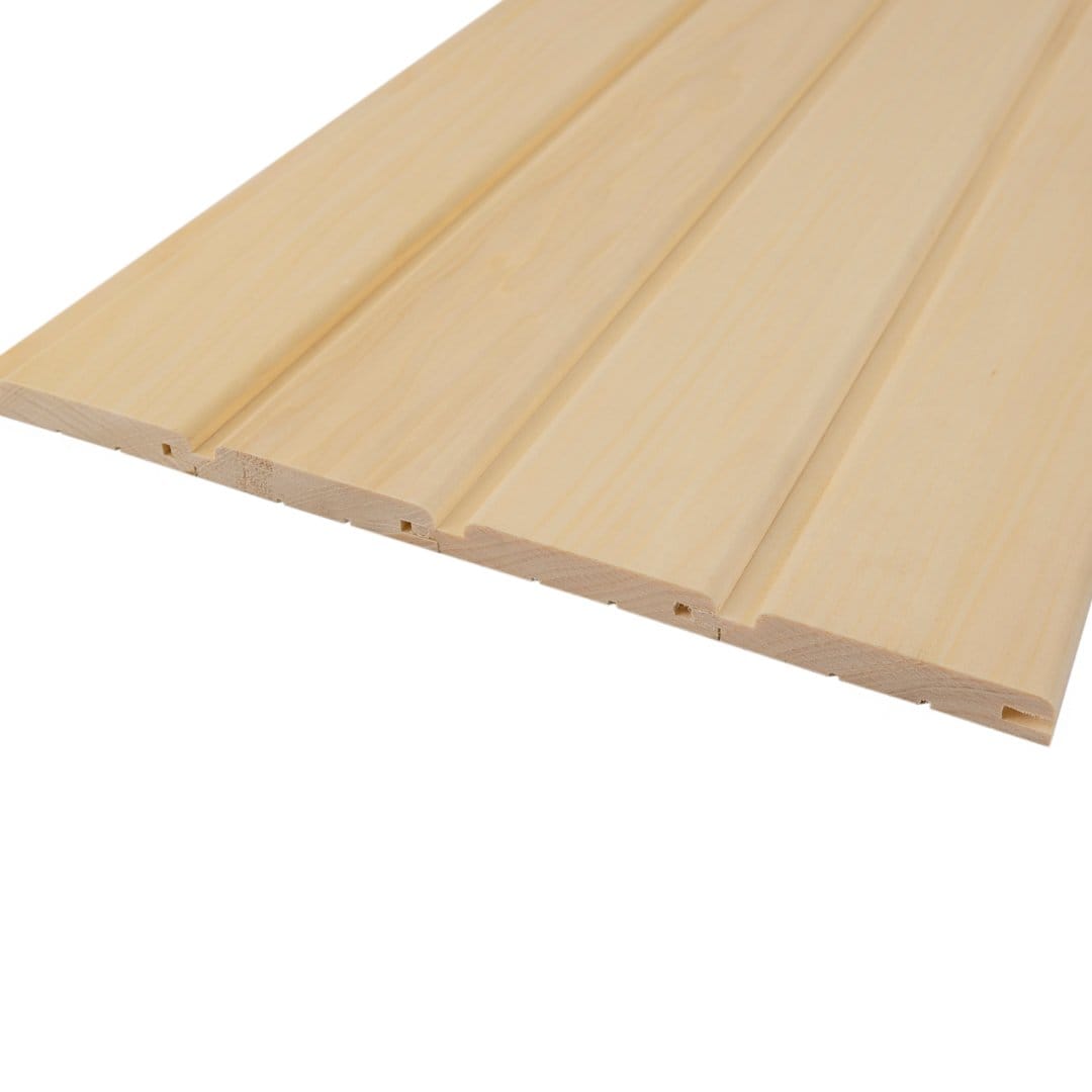 Aspen Sauna Wood Cladding STP 90mm (Pack of 6)