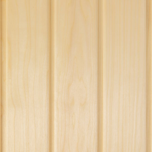 Aspen Sauna Wood Cladding STP 90mm (Pack of 6) by Finnmark Sauna Sauna Timber | Finnmark Sauna