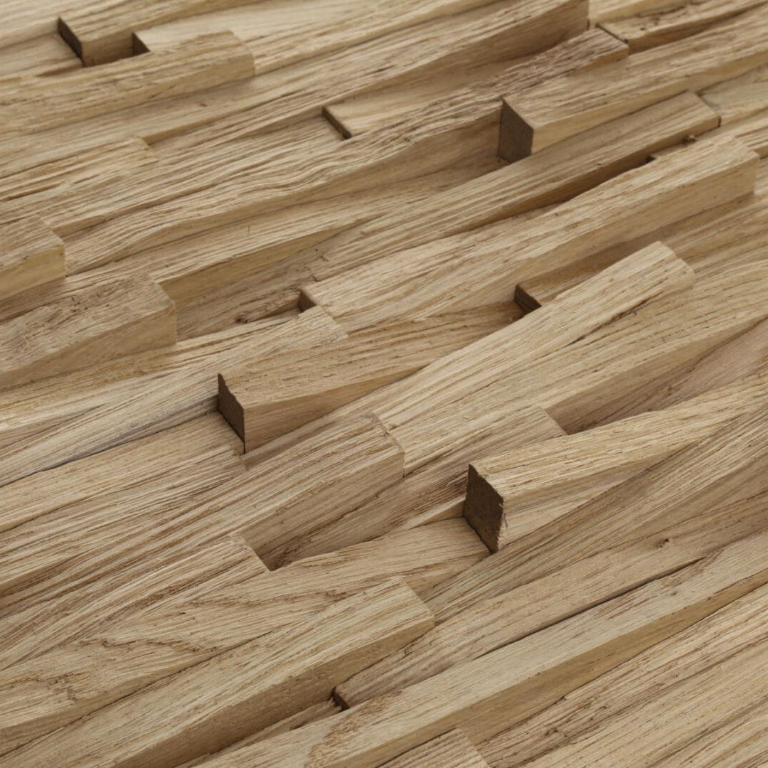Decorative Oak Wood Wall Panel - Trail (1 m²)