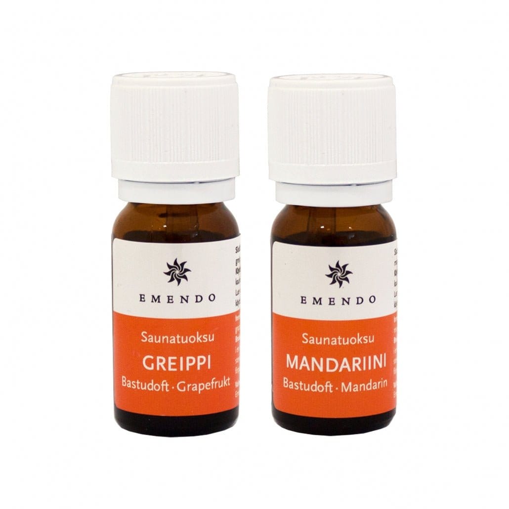 Emendo Grapefruit & Mandarin Sauna Scents (2 x 10ml)