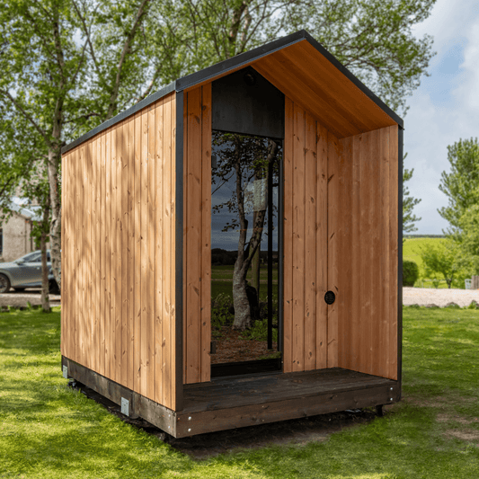Finnmark AIRA® Outdoor Sauna (4 - 6 Person) Modular Outdoor Sauna | Finnmark Sauna
