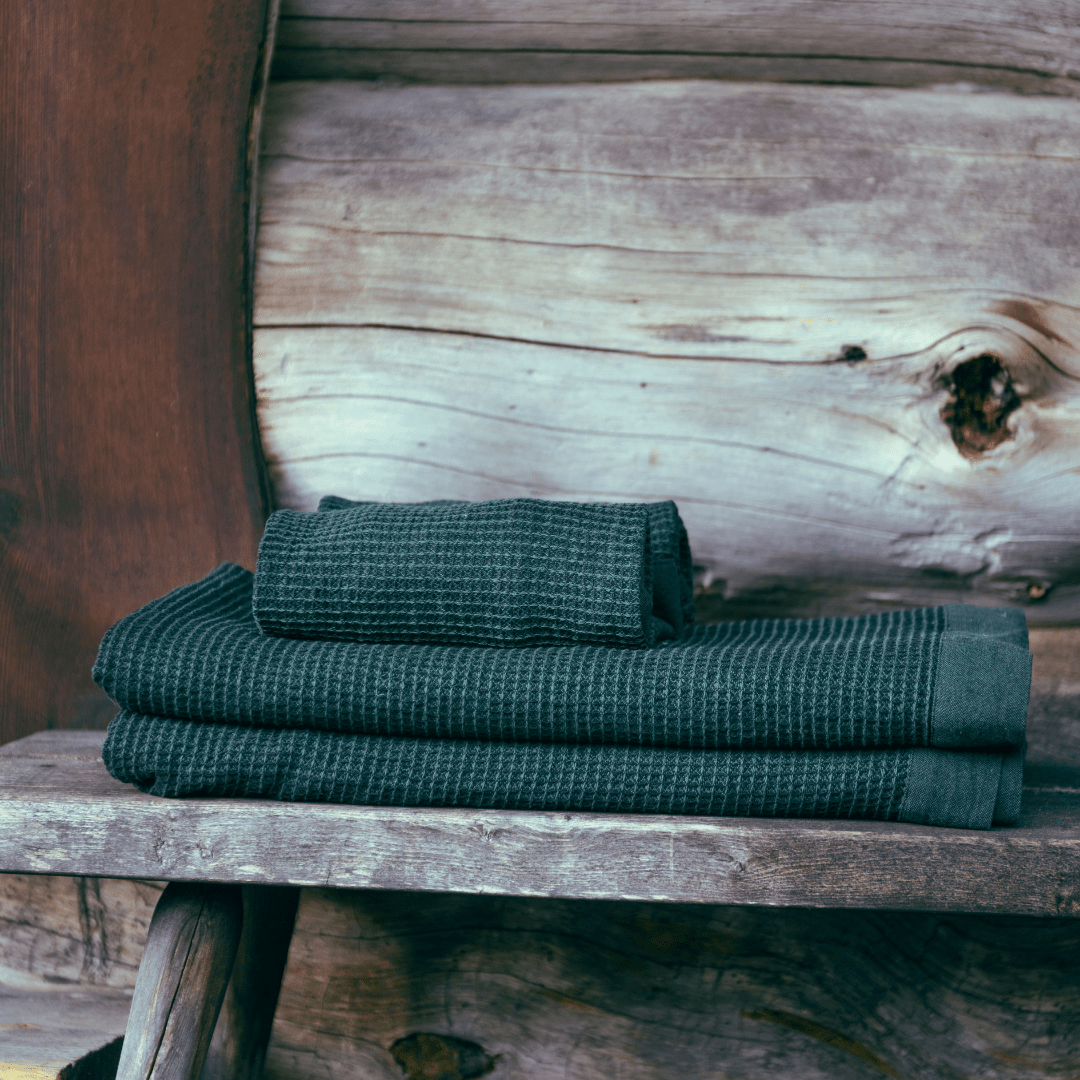 Rento Kenno Towel Dark Green