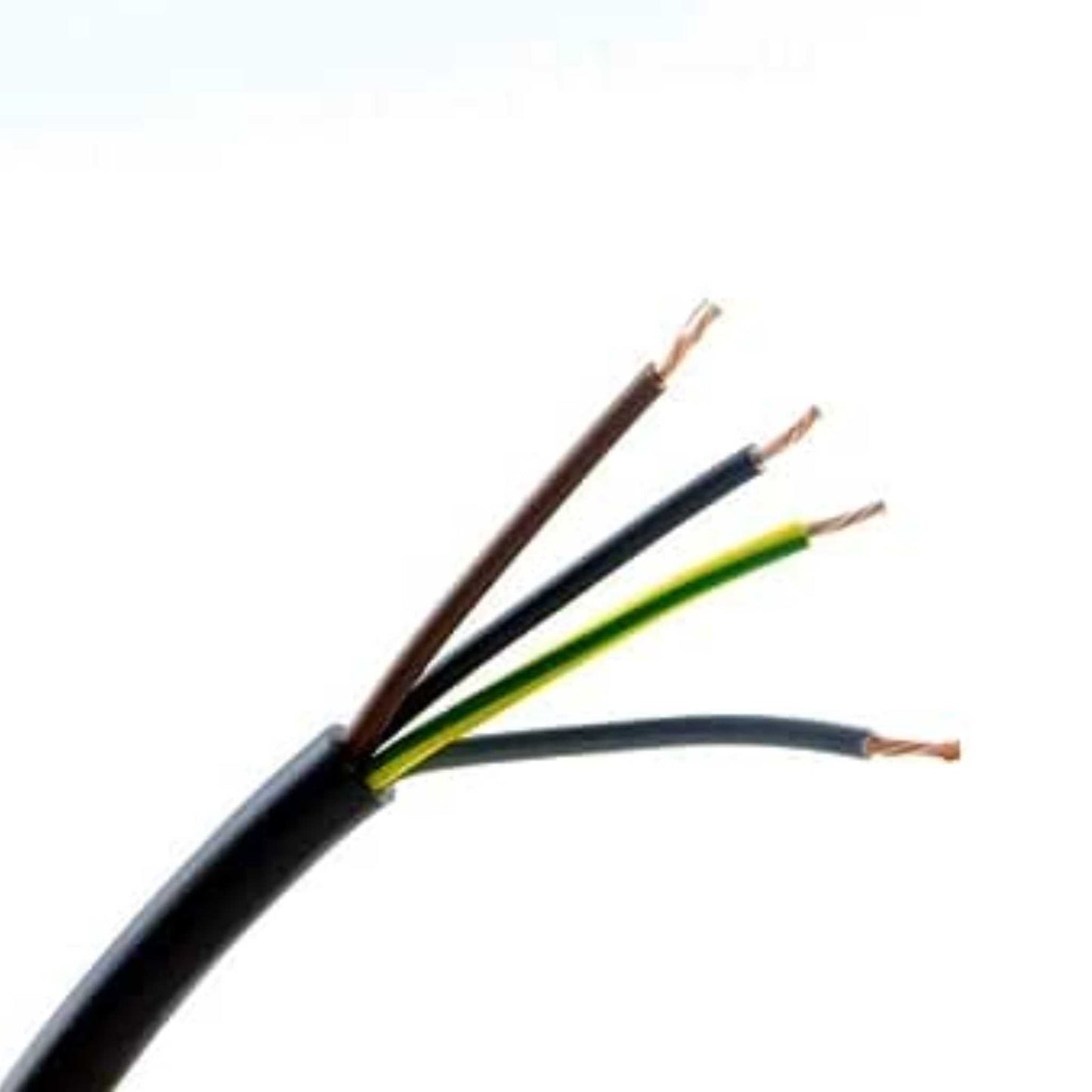 Round 4-Core Heater/Controller Extension Cable (Priced per meter)