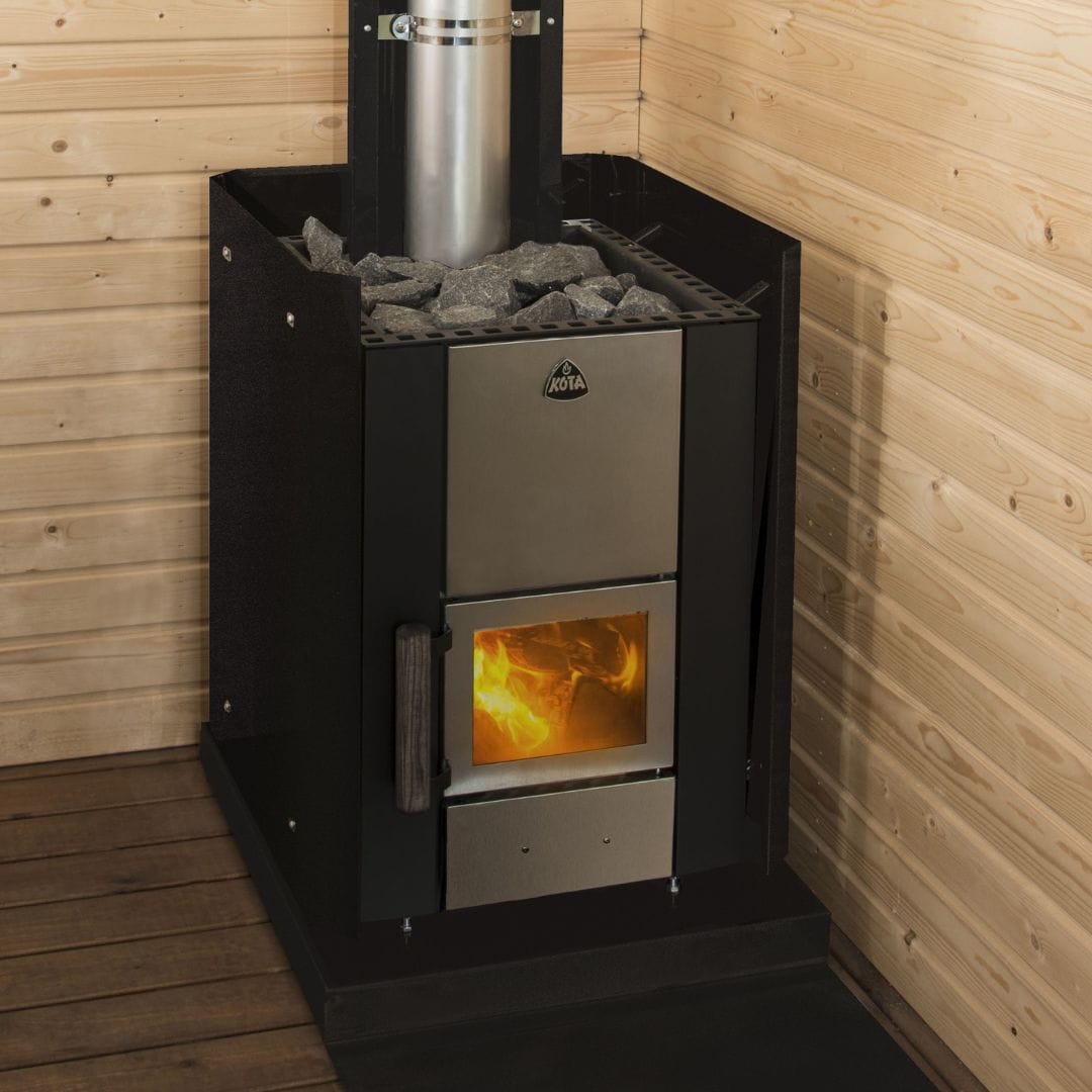 Safety Wall Set for Narvi Kuru Wood Burning Sauna Heater