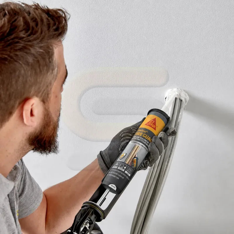 SikaSeal Fire Guard Intumescent Sealant Grey 295ml