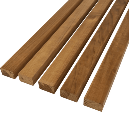 Thermo Aspen Sauna Wood Bench Boards 28x42mm (Pack of 8) by Finnmark Sauna (Oversized)