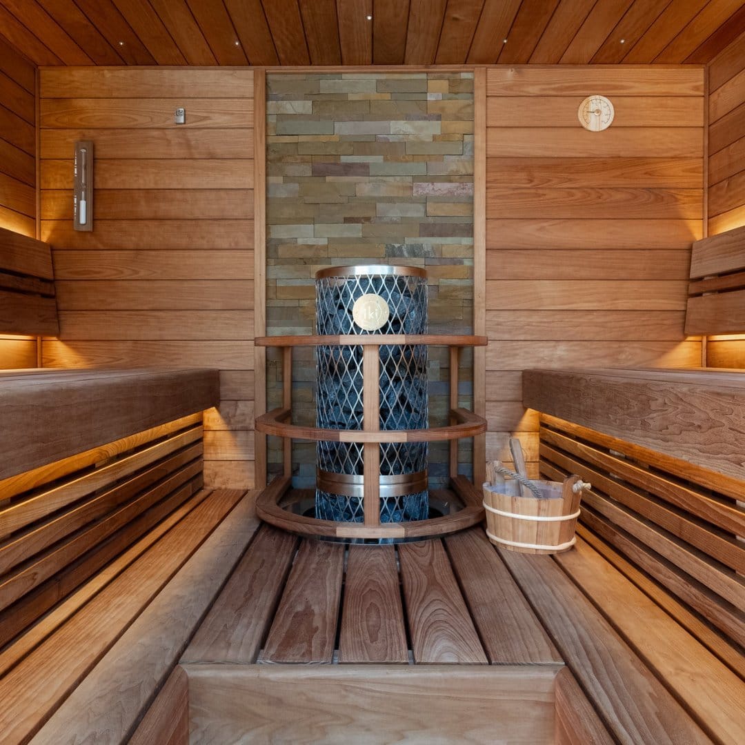 Thermo Aspen Sauna Wood Cladding STS4 120mm (Pack of 6) by Finnmark Sauna