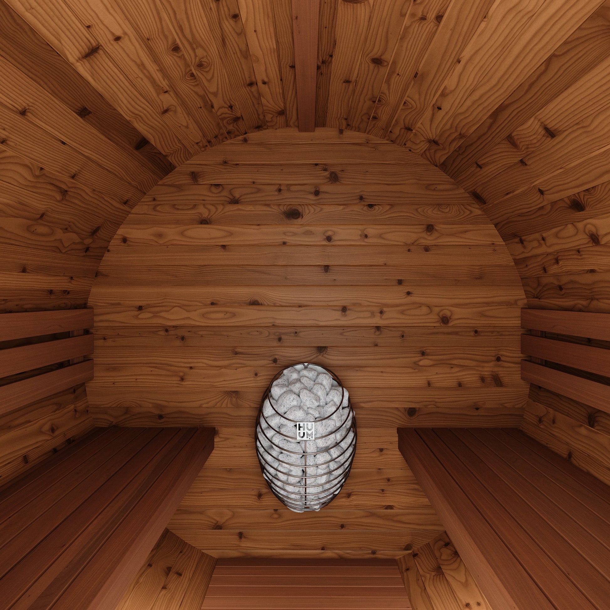 Thermo Wood Barrel Sauna - Micro (2 Person) Barrel Sauna | Finnmark Sauna