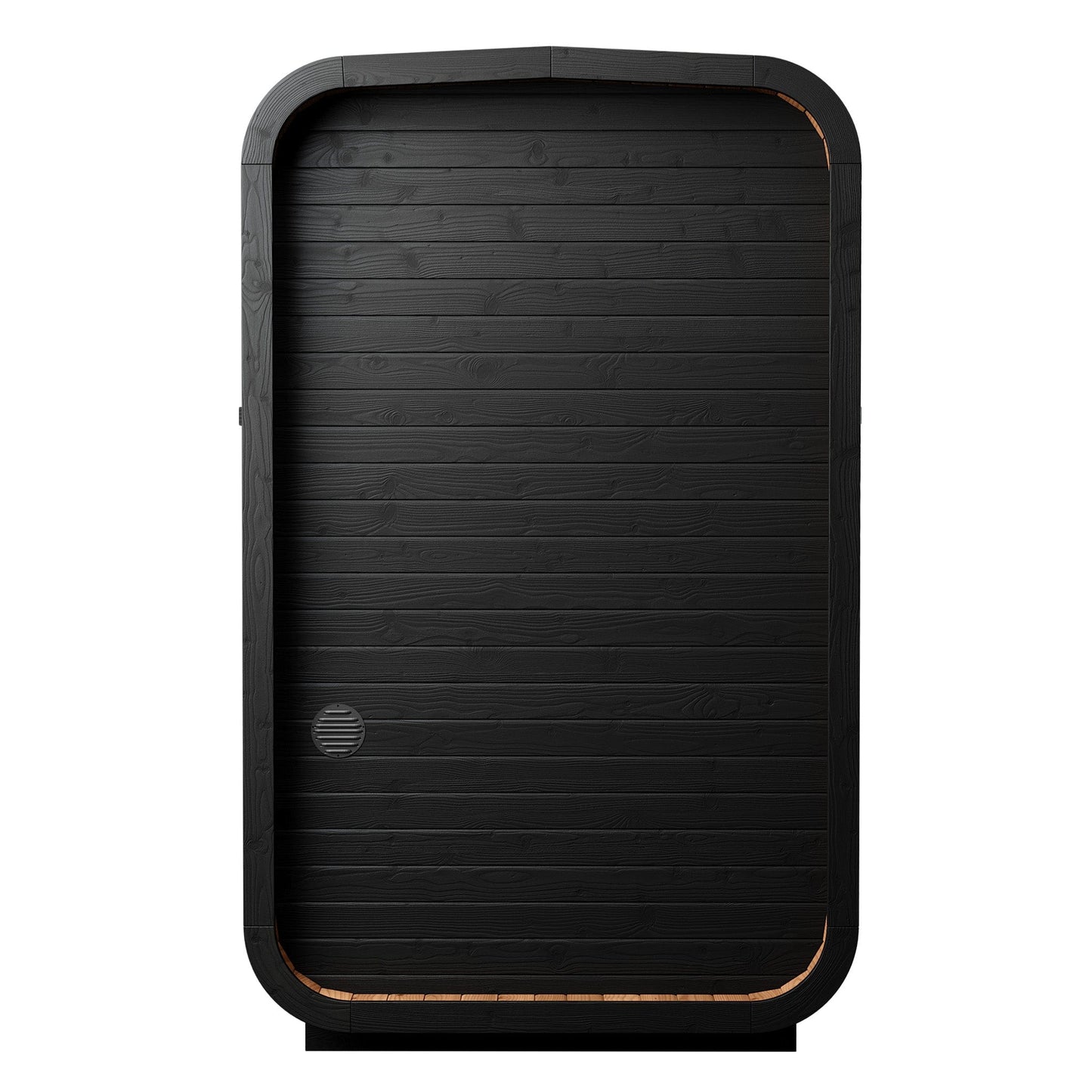Outdoor Cube Sauna (2 Person) in Black