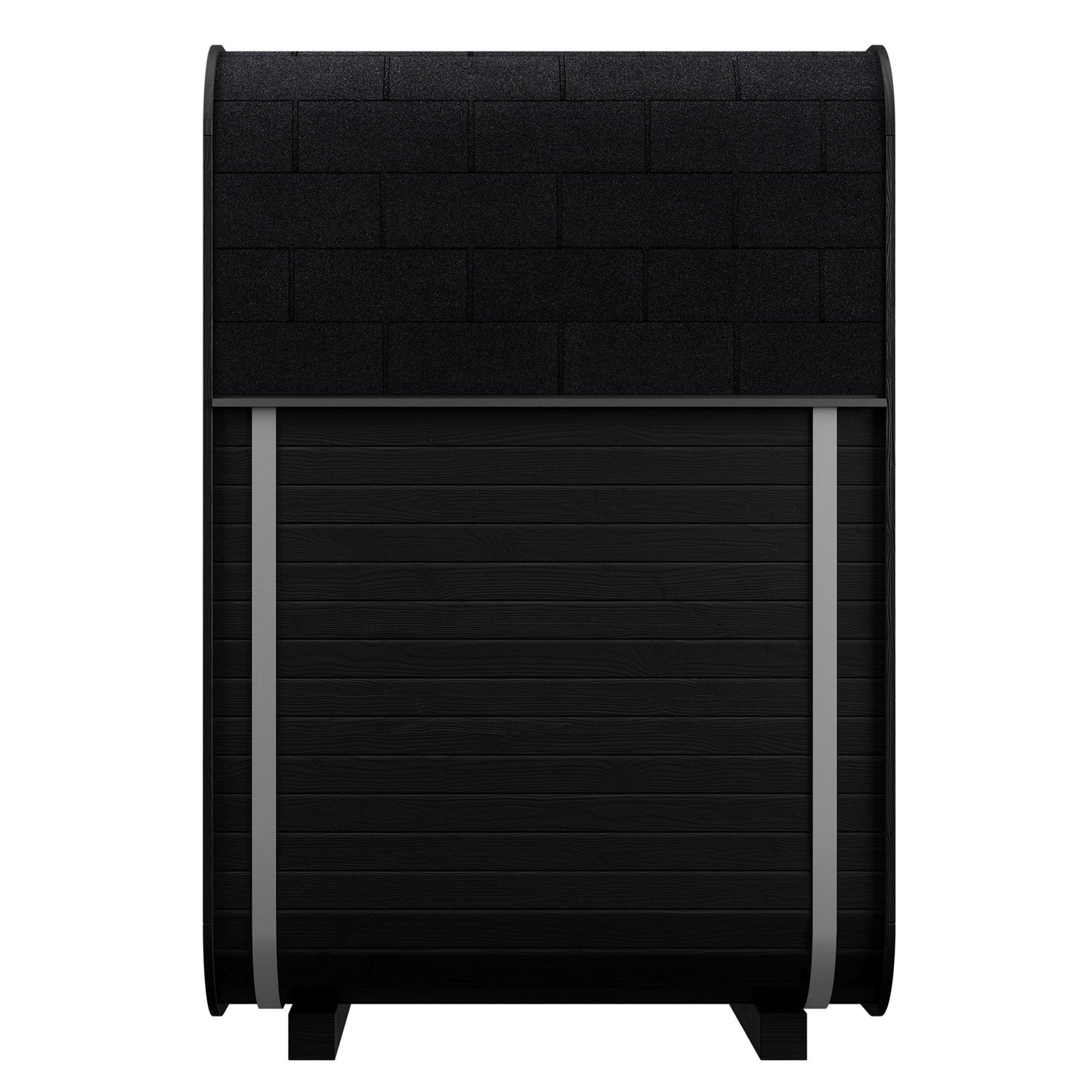Outdoor Cube Sauna (2 Person) in Black