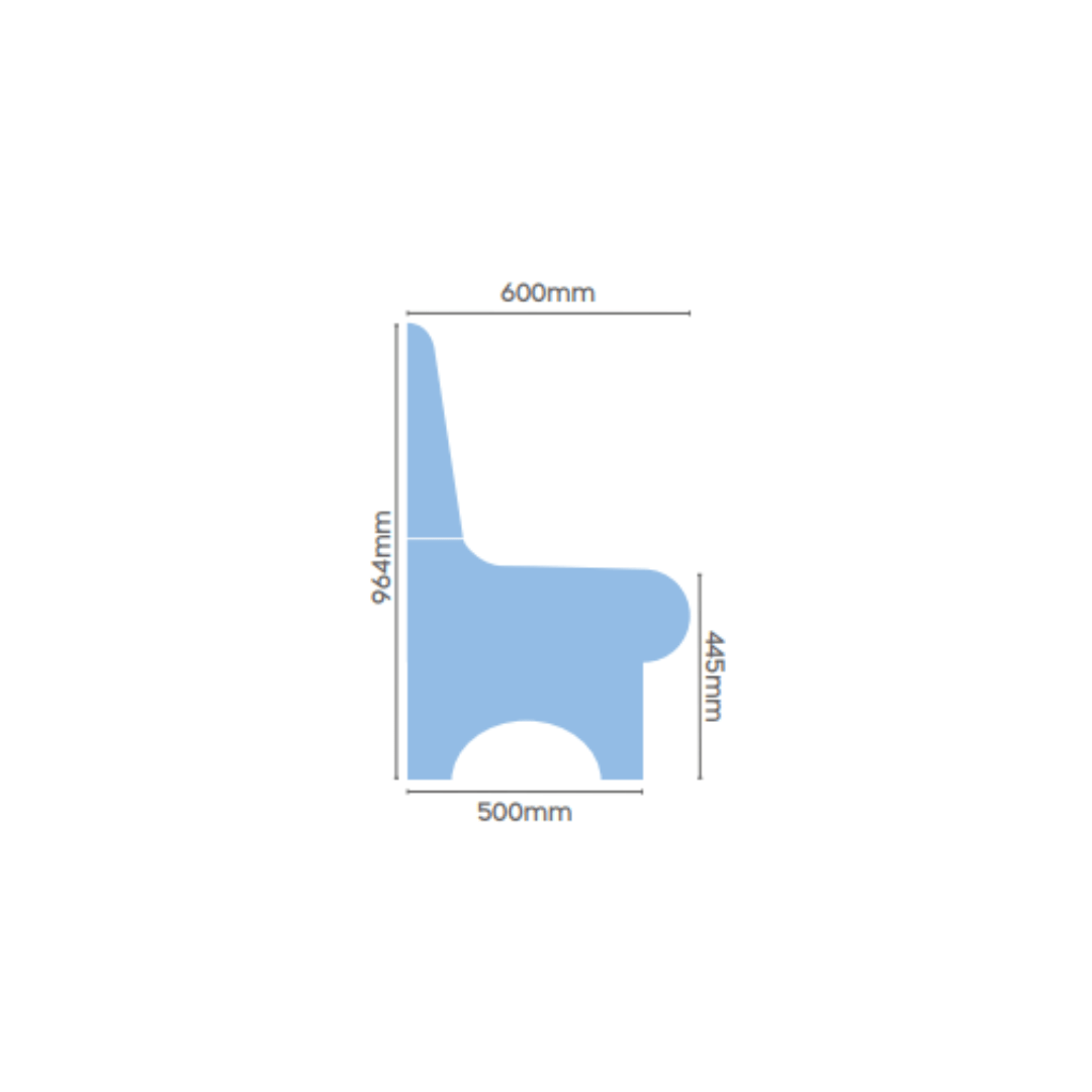 Tileable Steam Room Radius Corner - Buckingham