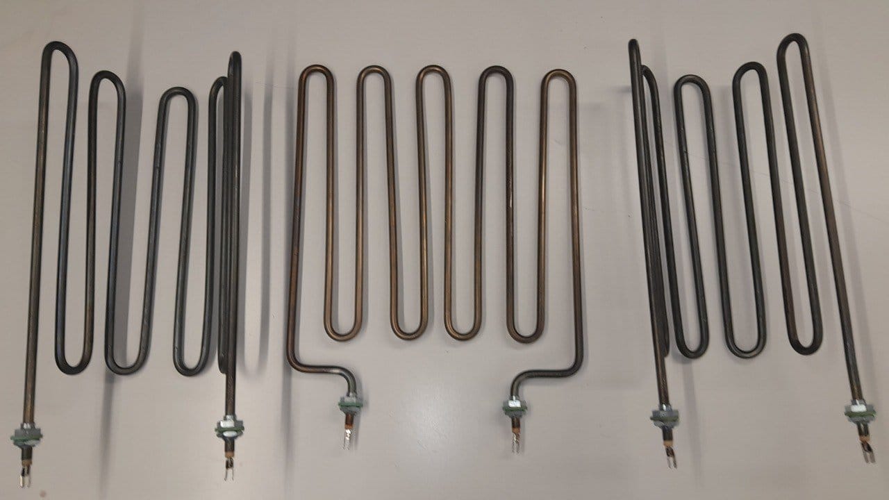 Tulikivi Heating Elements for Routa & Halla 9kW Electric Sauna Heaters (Set of 3)