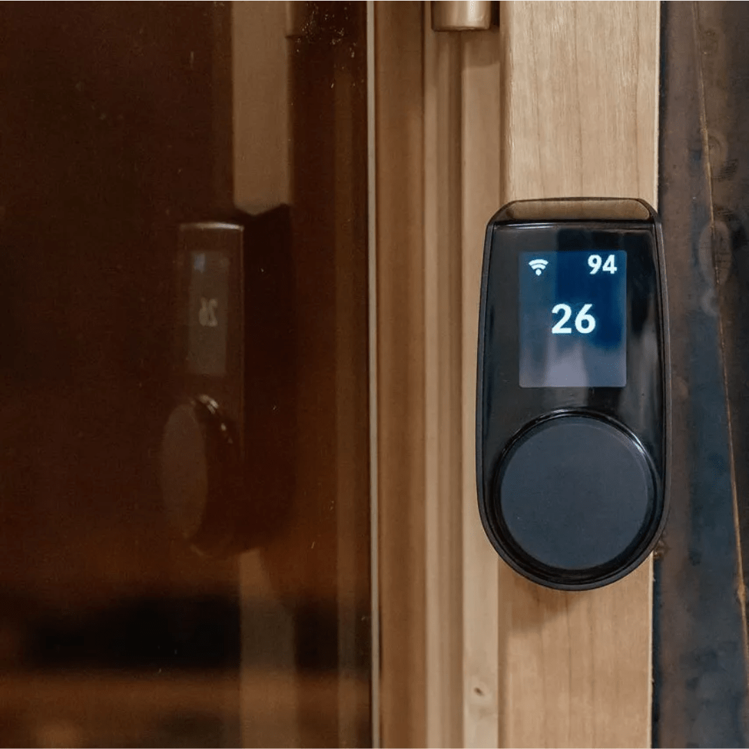 UKU Local Black Controller by HUUM Heater Controller | Finnmark Sauna