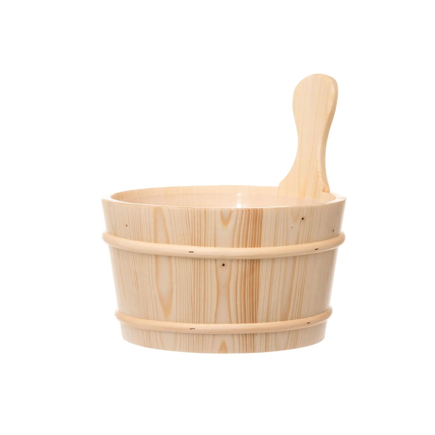 4 Living Sauna Bucket Spruce 4 Litre Sauna Bucket/Pail | Finnmark Sauna
