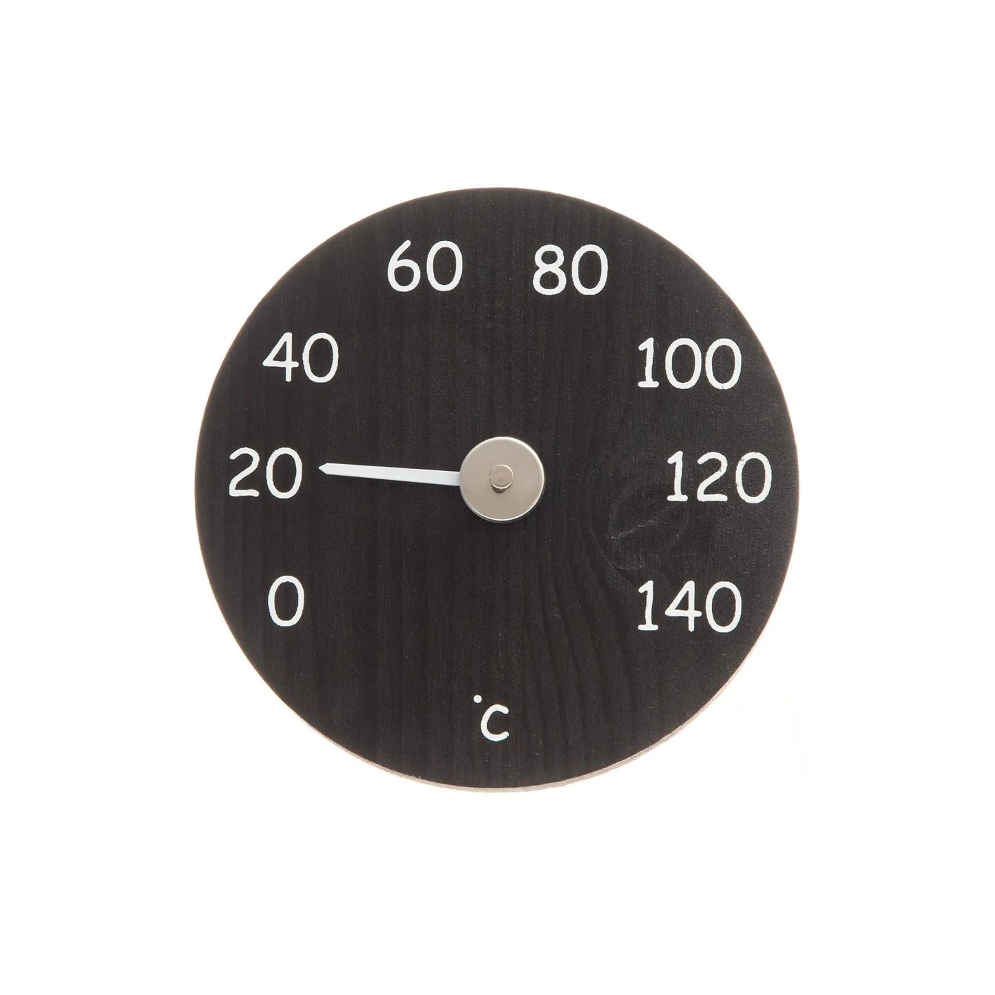 4 Living Sauna Thermometer Black