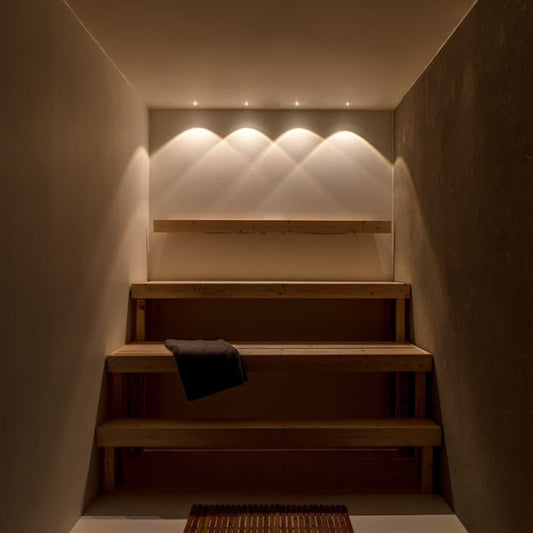 Sauna Lighting SAAS Highline Sauna+ Sauna Light | Finnmark Sauna