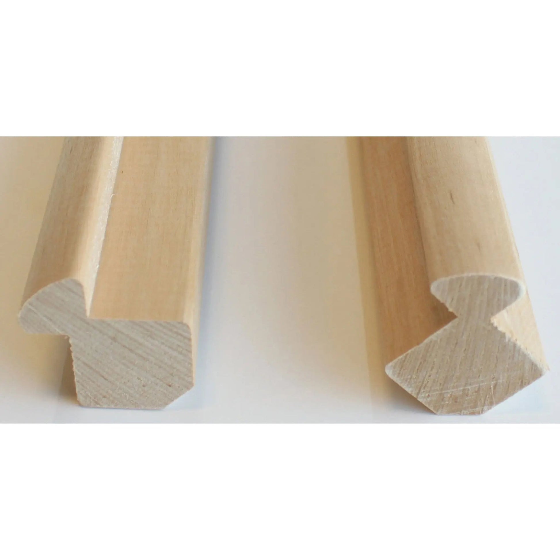 Alder Internal Corner Moulding 27x27 for 15mm cladding (Pack of 4) Sauna Timber | Finnmark Sauna
