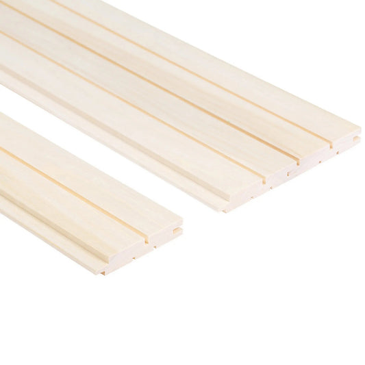 Aspen Sauna Wood Cladding STS Valeura 90mm (Pack of 6) Sauna Timber | Finnmark Sauna