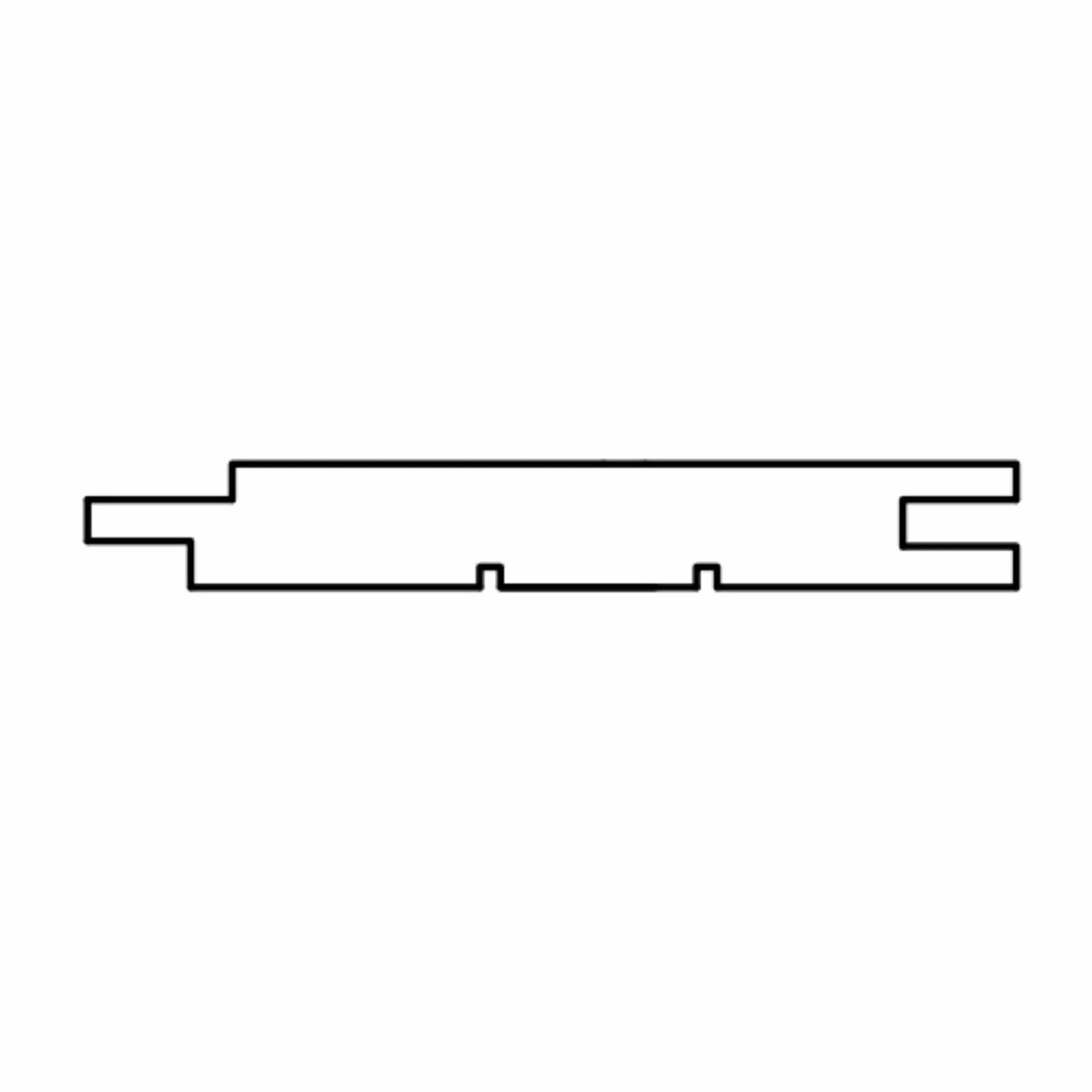 Aspen Sauna Wood Cladding STS4 120mm (Pack of 6)