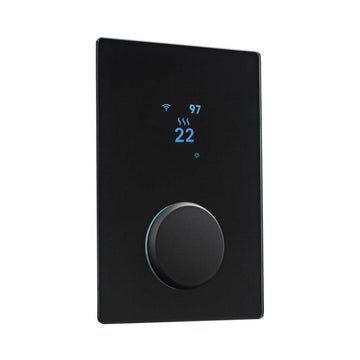 Black Glass Wi-Fi Control Unit by IKI | Finnmark Sauna