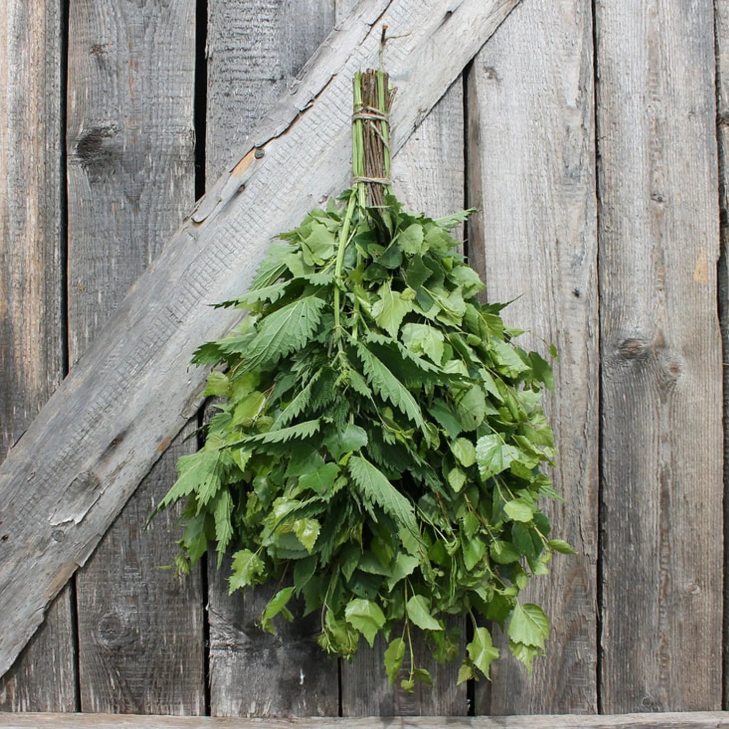 Dried Hand Made Sauna Whisk / Sauna Vihta - Birch & Nettle Sauna Whisks / Sauna Vihta | Finnmark Sauna