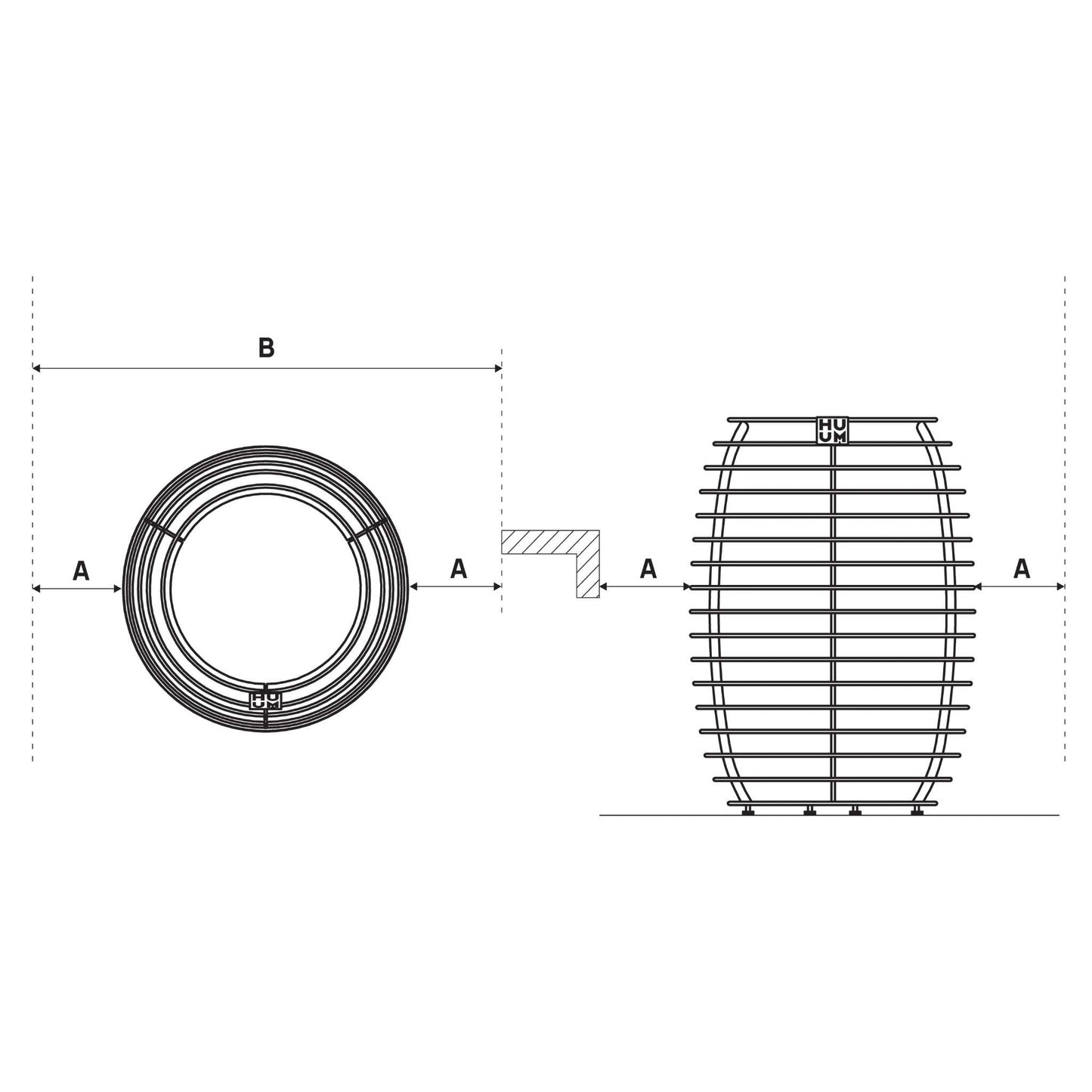 HUUM HIVE Electric Sauna Heater | Finnmark Sauna