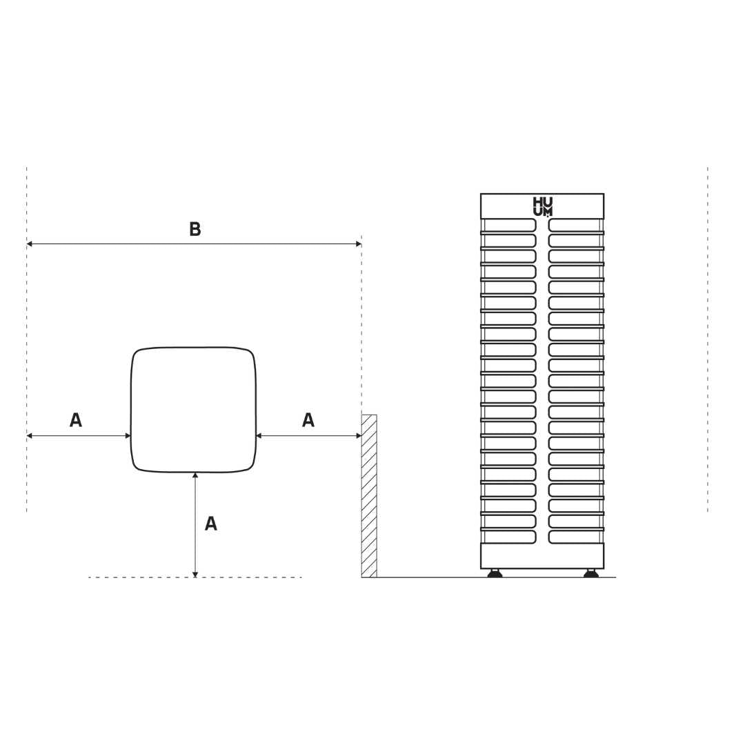 HUUM STEEL Electric Sauna Heater | Finnmark Sauna