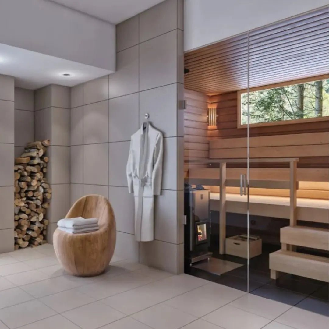 Kastor Karhu Wood Burning Sauna Stove by Helo Wood Burning Sauna Heater | Finnmark Sauna