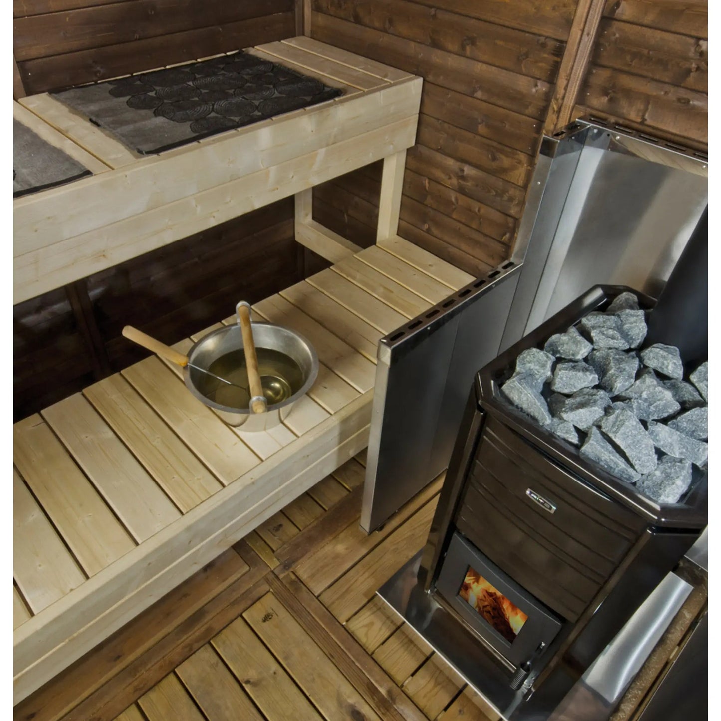 Kota Outdoor/Garden 'Pihasauna' Sauna Cabin Kit 2x2m Sauna Cabin | Finnmark Sauna