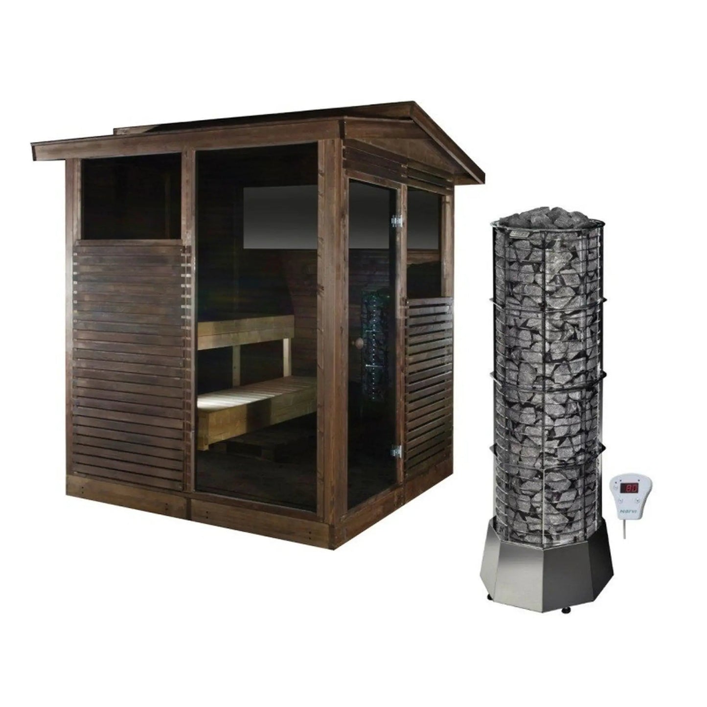 Kota Outdoor/Garden 'Pihasauna' Sauna Cabin Kit 2x2m Sauna Cabin | Finnmark Sauna