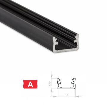 LEDIFY 2m Aluminium Lighting Profile Sauna Light | Finnmark Sauna