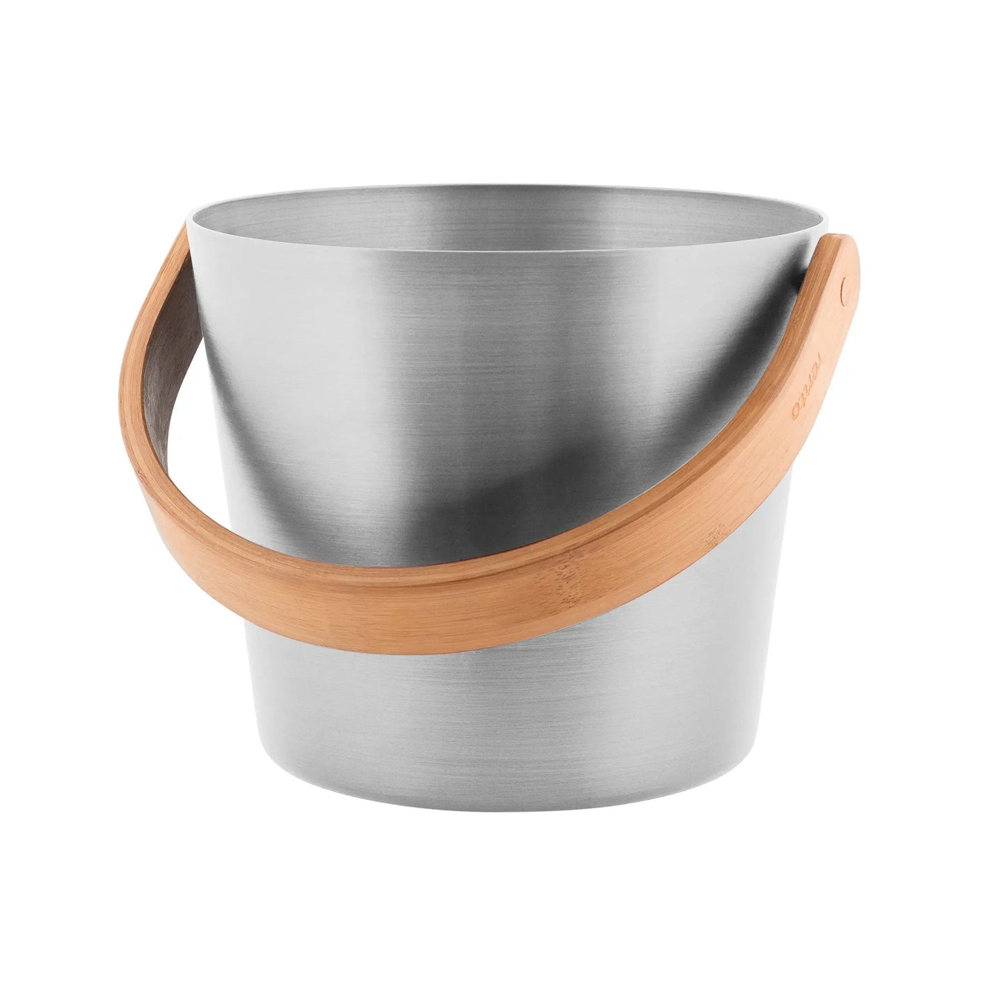 Rento 5 Litre Anodised Aluminium Sauna Bucket in Natural Sauna Bucket/Pail | Finnmark Sauna