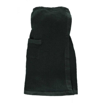 Rento Kenno Sarong Dark Green Sauna Towel | Finnmark Sauna