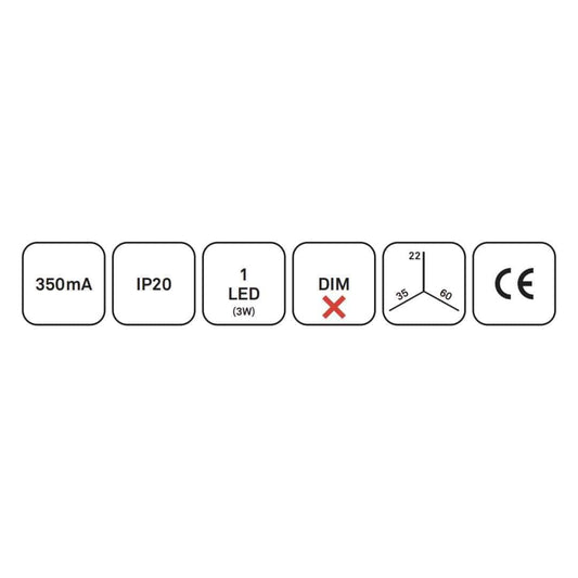 Sauna Lighting SAAS Highline Driver One Led