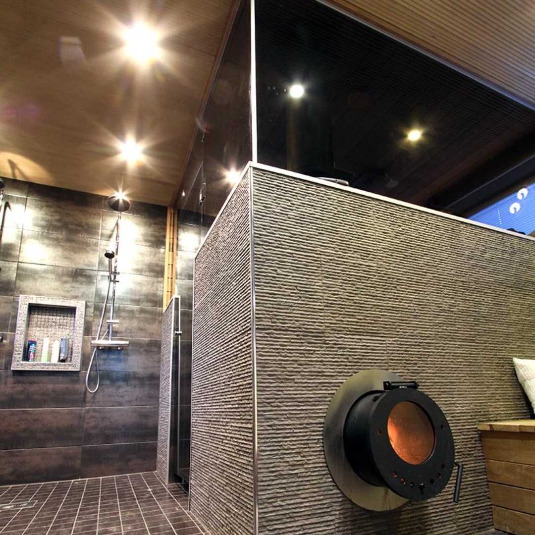 SL- IKI Wood Burning Sauna Heater Wood Burning Sauna Heater | Finnmark Sauna