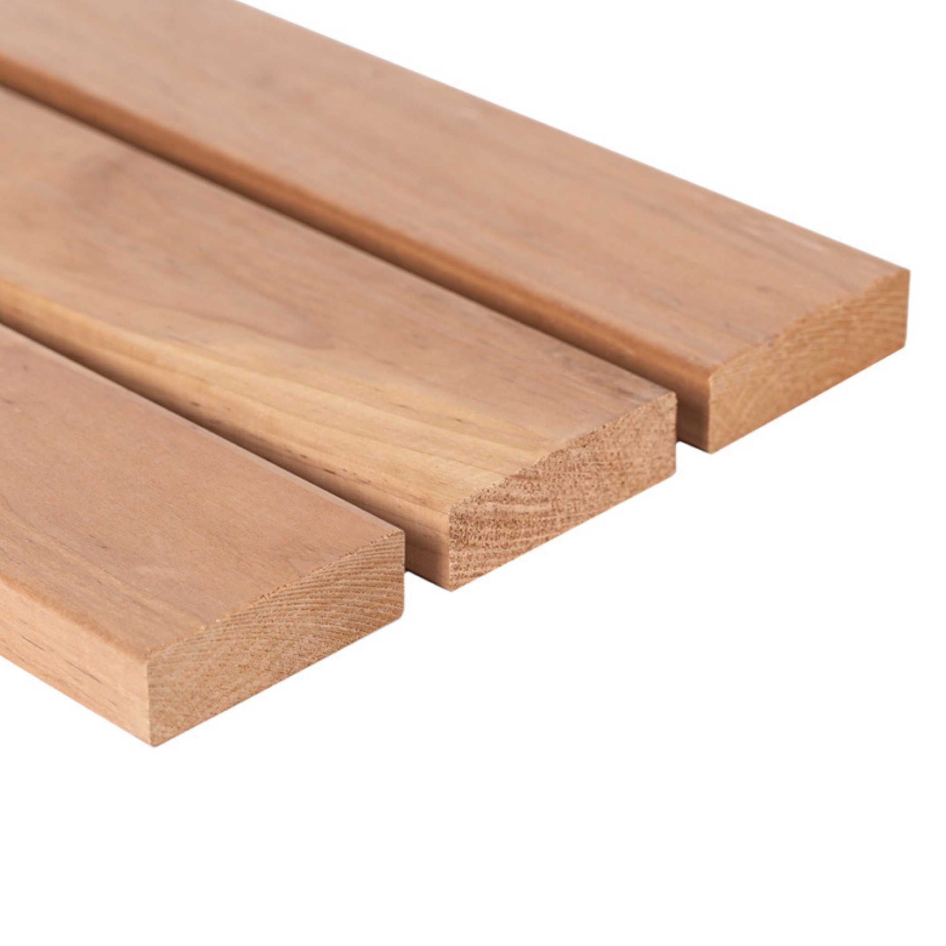 Thermo Alder Sauna Wood Bench Boards 120mm (Pack of 4) Sauna Timber | Finnmark Sauna