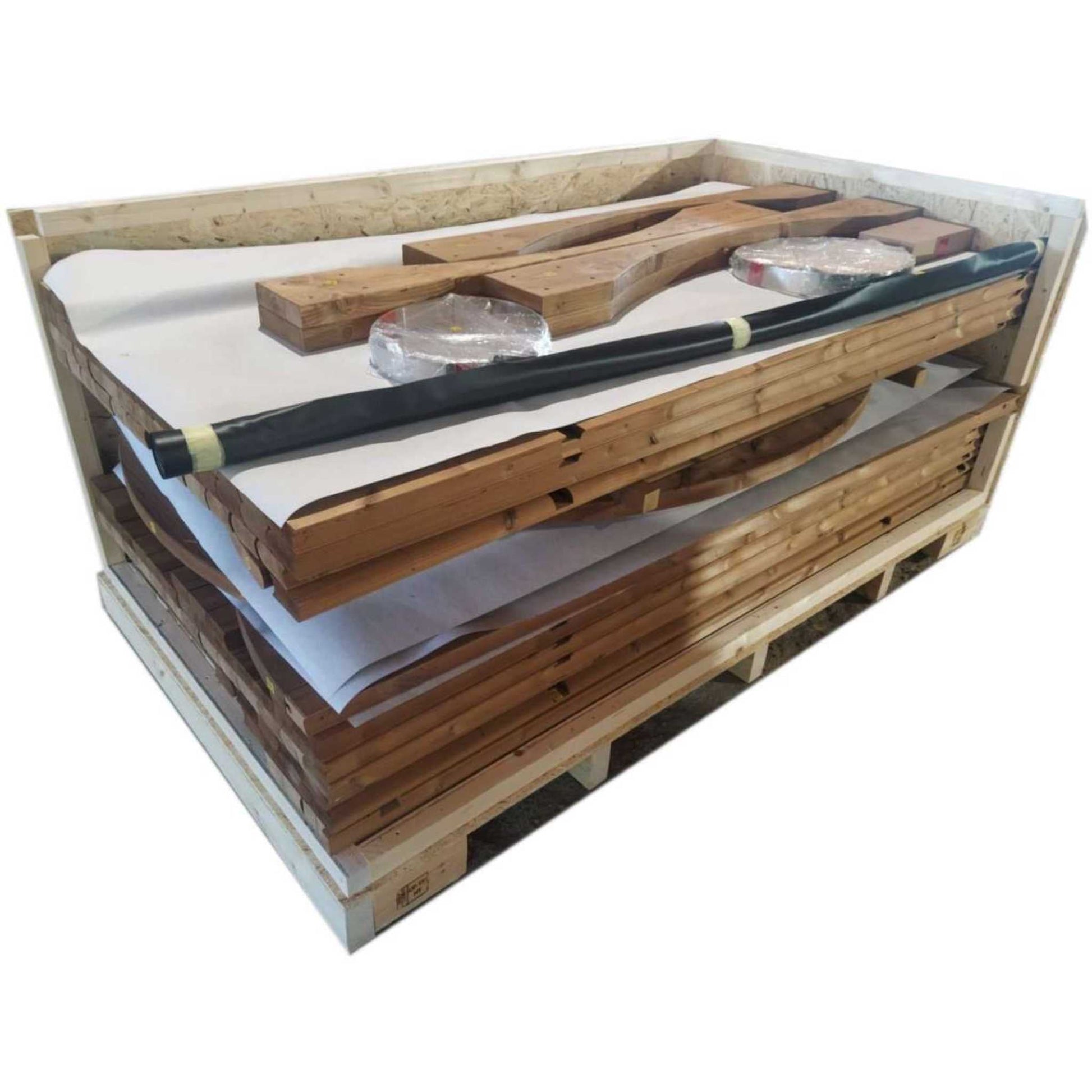 Thermo Wood Barrel Sauna - Small (L: 223 & ø: 194 cm) Barrel Sauna | Finnmark Sauna