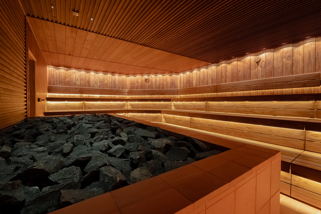 Bespoke Commercial Indoor Sauna Installation: The Arc, Canary Wharf, London