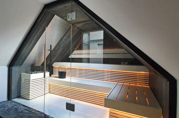 Bespoke loft sauna installation: Beaconsfield, Buckinghamshire - Finnmark Sauna