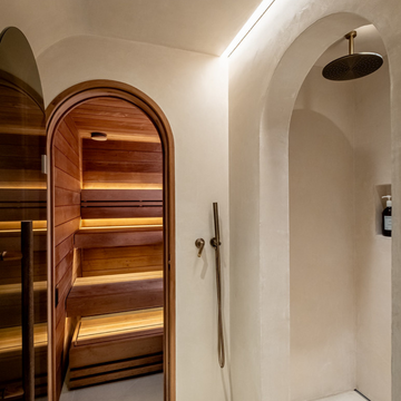 Finnmark Bespoke Indoor Sauna Installation: Islington, London