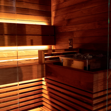 Bespoke outdoor sauna installation, Hampstead: North London - Finnmark Sauna